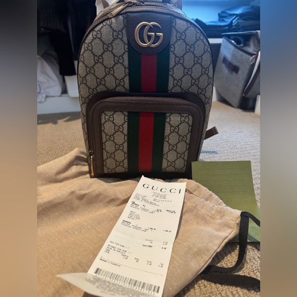 Gucci Ophidia Small Backpack ⭐️Brand NEW in original packaging still - Picture 1 of 8